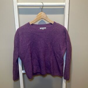 Lilac Purple Madewell sweater XS